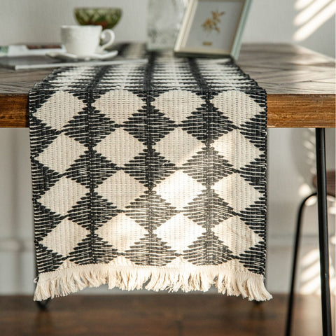 Diamond Weaving Table Runner