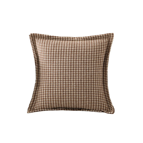 Houndstooth Throw Pillow Cover