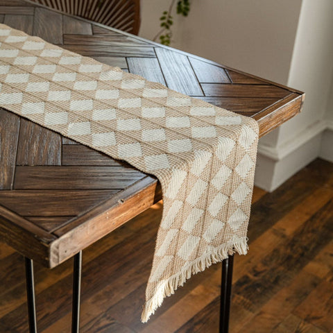 Diamond Weaving Table Runner