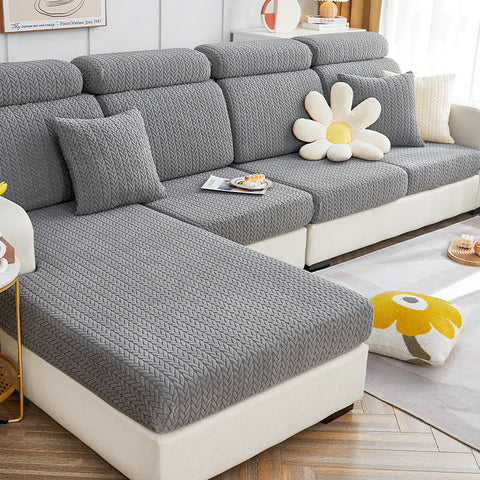 Small Wheat Pattern Sectional Pet Couch Cover