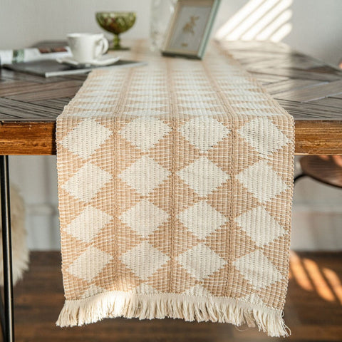 Diamond Weaving Table Runner