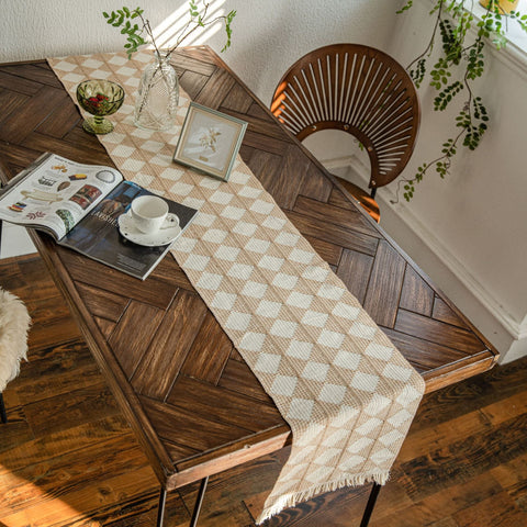 Diamond Weaving Table Runner