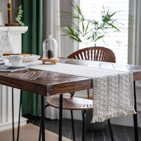 Three Section Weaving Table Runner