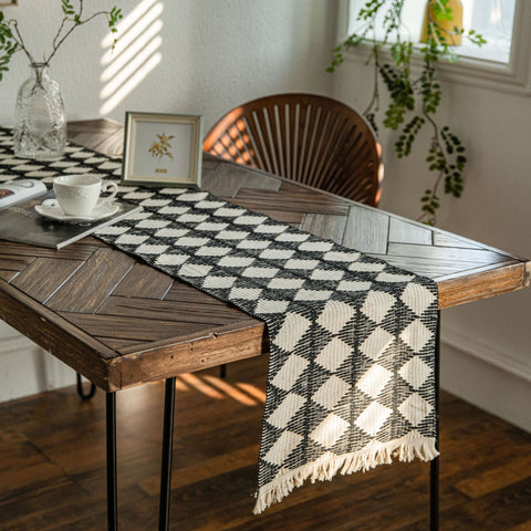 Diamond Weaving Table Runner