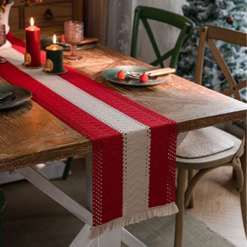 Three Section Weaving Table Runner