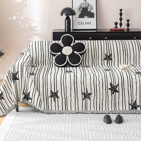 Wishing Star Chenille Sofa/Couch Cover