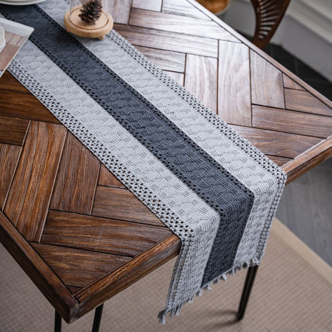 Three Section Weaving Table Runner