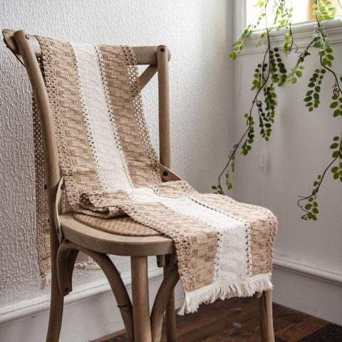 Three Section Weaving Table Runner