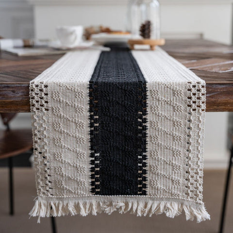 Three Section Weaving Table Runner