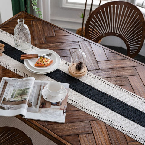 Three Section Weaving Table Runner