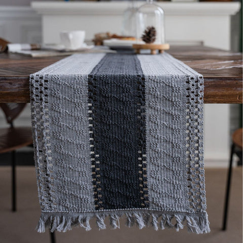 Three Section Weaving Table Runner