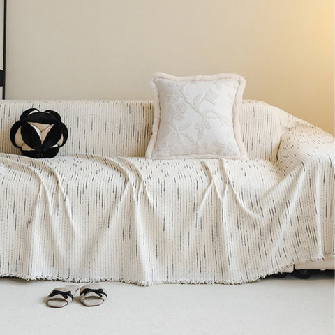 Minimalist Aesthetics Chenille Sofa/Couch Cover