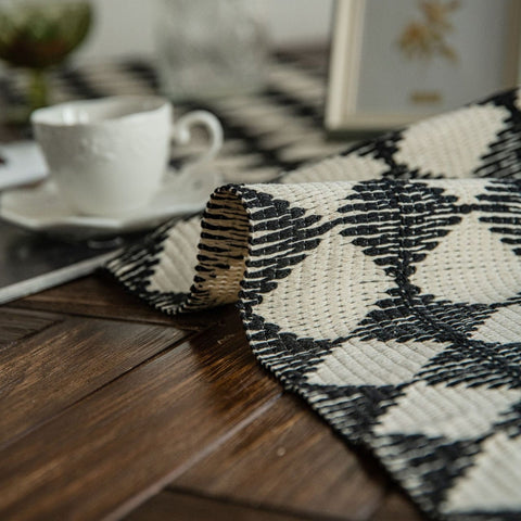 Diamond Weaving Table Runner